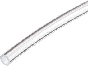 Coil of clear flexible 6mm PVC tubing in a 5 metre length